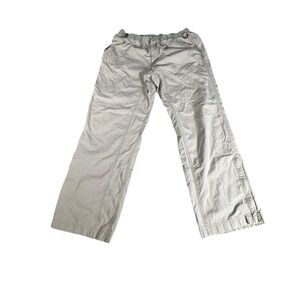 The North Face Men’s Pants Large Beige Khaki Outdoor Hiking Cargo Pockets